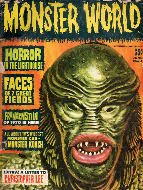 MONSTER WORLD #4 - Used Magazine