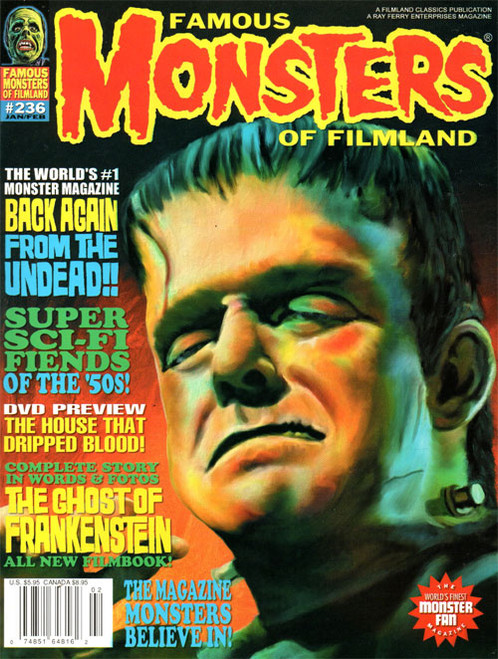 FAMOUS MONSTERS OF FILMLAND #236 - Magazine