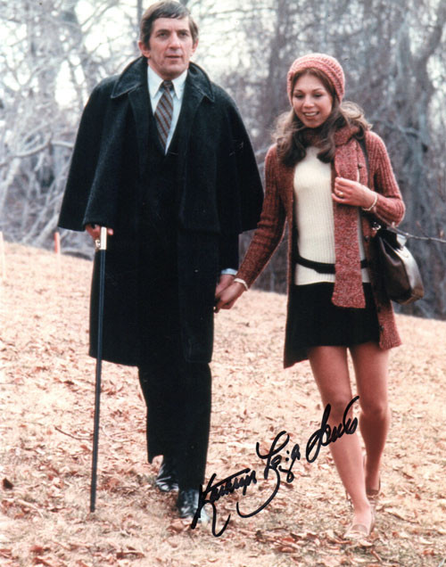 KATHRYN LEIGH SCOTT (with Barnabas/DARK SHADOWS) - 8x10" Autographed Photo