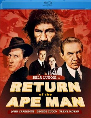 RETURN OF THE APE MAN (1944) - Blu-Ray