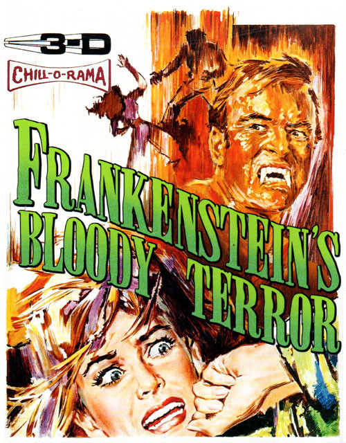 FRANKENSTEIN'S BLOODY TERROR (1968/3-D & 2-D/Dubbed in English