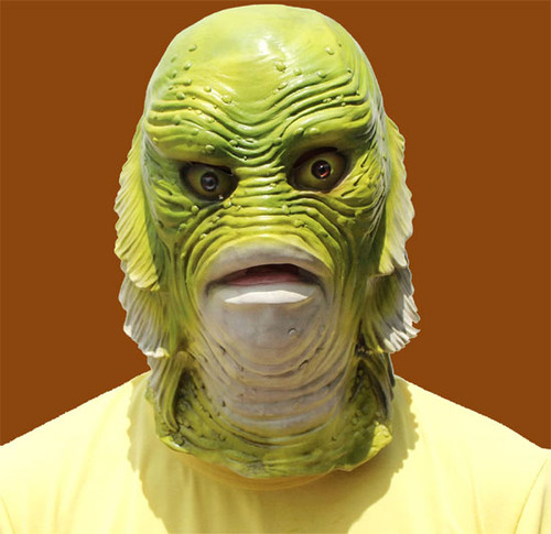 CREATURE FROM THE BLACK LAGOON - Heavy Latex Full Head Mask