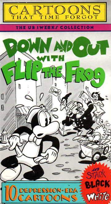 DOWN AND OUT: FLIP THE FROG (1930s Cartoons) - Used VHS