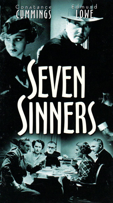 SEVEN SINNERS (1936) - Used VHS