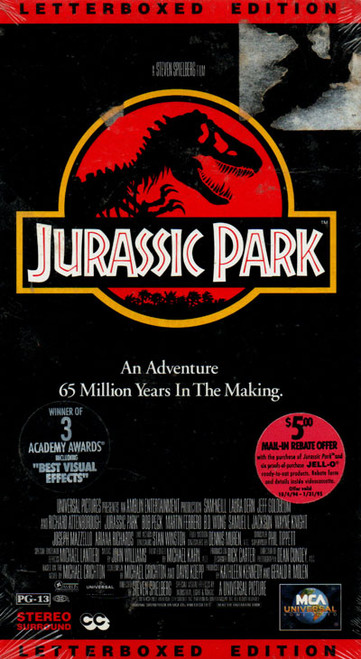 JURASSIC PARK (1993/Still Sealed with Hype Stickers) - VHS