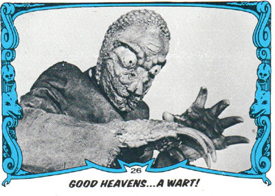 YOU'LL DIE LAUGHING #26 (1980 Series/Mole Man) - Trading Card