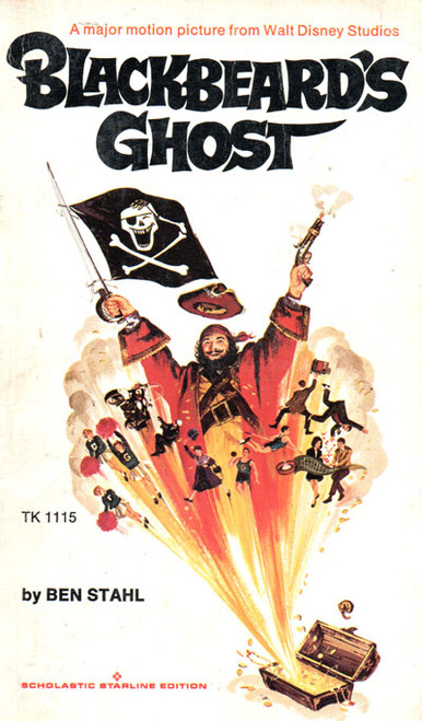 BLACKBEARD'S GHOST (1976 Edition/Movie Tie-In) - Classic Scholastic Paperback