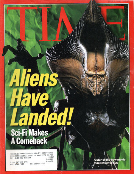 TIME (July 1996/Aliens!) - Magazine