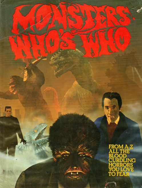 MONSTERS WHO'S WHO (1974 First Edition) - Used Large Hardback Book