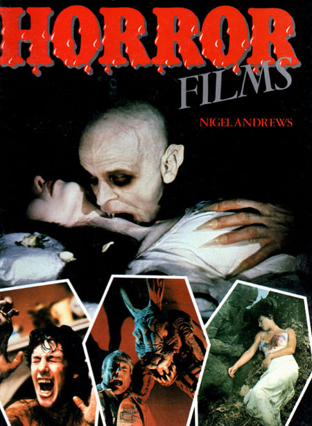 HORROR FILMS - Large Hardback Book