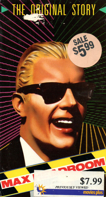 MAX HEADROOM: THE ORIGINAL STORY (1985) - Used VHS