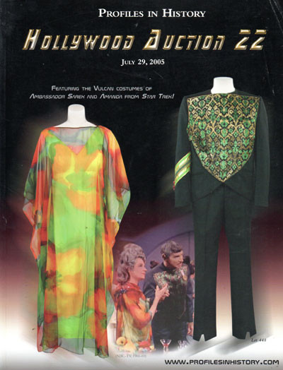 HOLLYWOOD AUCTIONS 22 (PROFILES IN HISTORY) - Full Color Auction Book