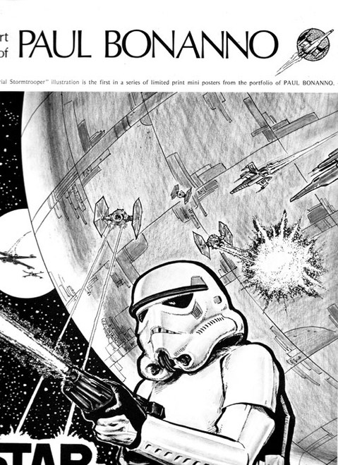 STORM TROOPER 1977 POSTER (Paul Bonanno) - Vintage Mini-Poster