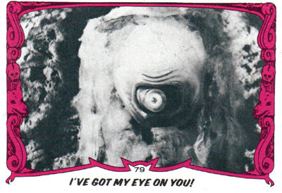 YOU'LL DIE LAUGHING #79 (1980 Series/It Came From Outer Space) - Trading Card