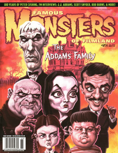 FAMOUS MONSTERS OF FILMLAND #268 (Addams Family) - Magazine