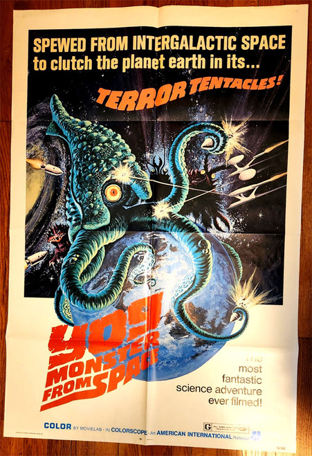 YOG - MONSTER FROM SPACE (1971) - Original Theater Movie Poster