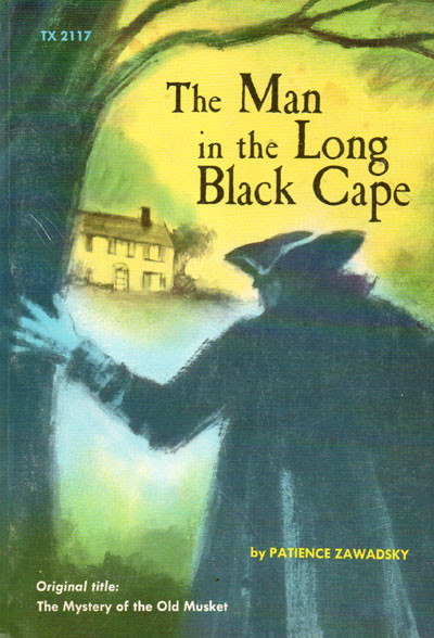 MAN IN THE LONG BLACK CAPE - Classic Scholastic Paperback