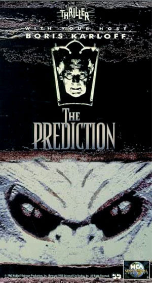 THRILLER: THE PREDICTION (1960/Boris Karloff) - Used VHS