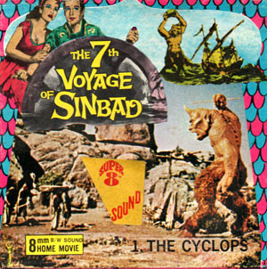 7TH VOYAGE OF SINBAD: THE CYCLOPS (1958) - Super 8mm Film