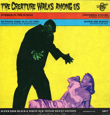 CREATURE WALKS AMONG US (1956) - Super 8mm Film
