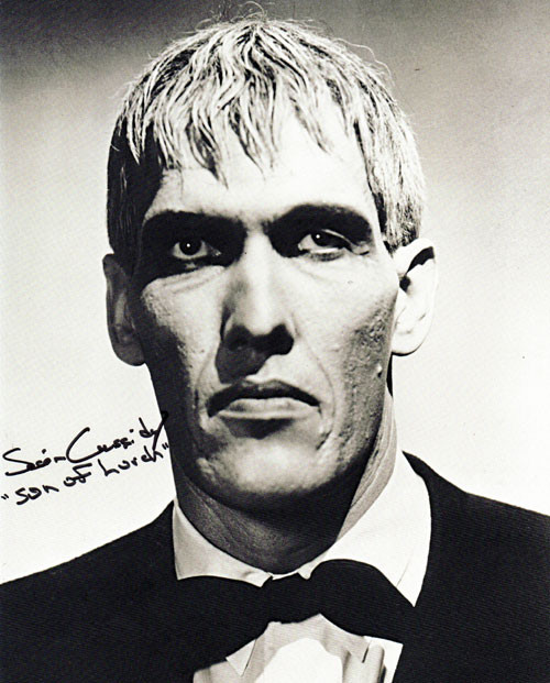 TED CASSIDY as LURCH (Autographed by his son Sean) PORTRAIT - Autographed Photo