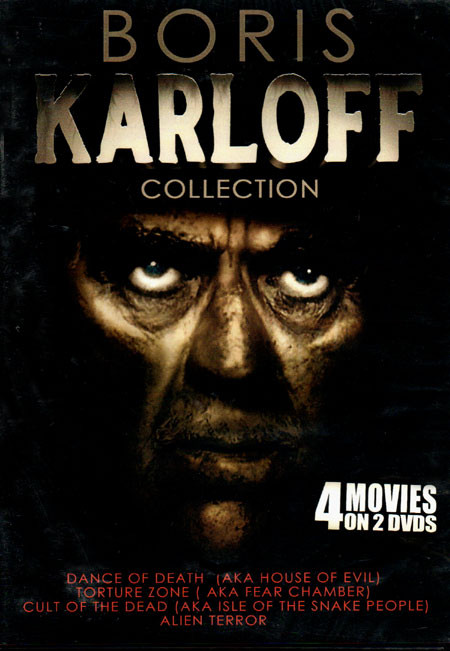 BORIS KARLOFF COLLECTION (The Final Four) - Used Two DVD Set