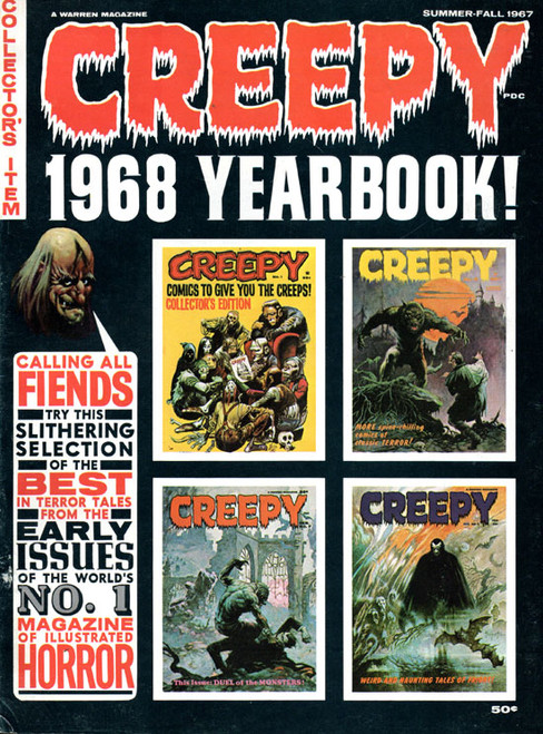 CREEPY 1968 YEARBOOK - Magazine