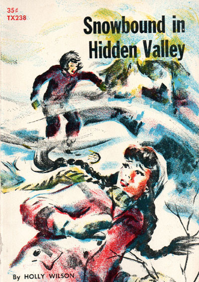 SNOWBOUND IN HIDDEN VALLEY - Classic Scholastic Book