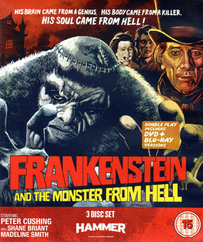 FRANKENSTEIN AND THE MONSTER FROM HELL (1973/Region 2) - Used Blu-Ray