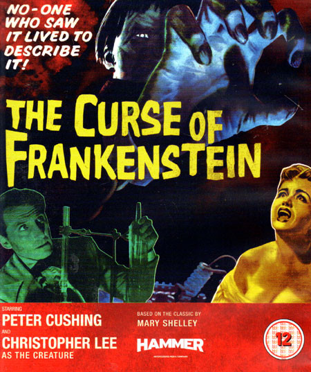 CURSE OF FRANKENSTEIN (1957/Region 2) - Used Blu-Ray