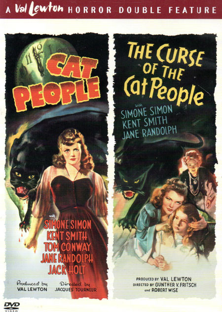 CAT PEOPLE (1942)/CURSE OF THE CAT PEOPLE (1944) -Used DVD Double Feature