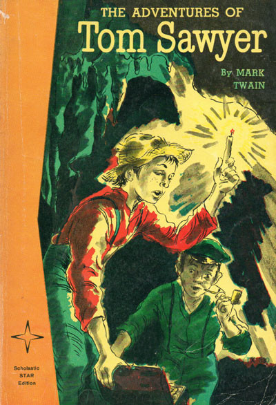 ADVENTURES OF TOM SAWYER - Classic Scholastic Book