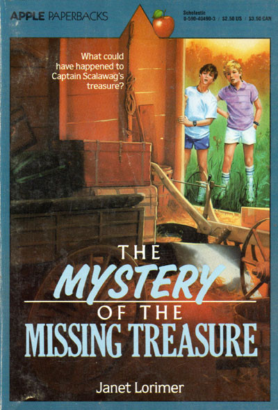 MYSTERY OF THE MISSING TREASURE - Vintage Paperback Book