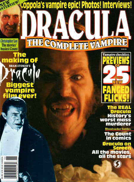 DRACULA - THE COMPLETE VAMPIRE (1992) - Magazine