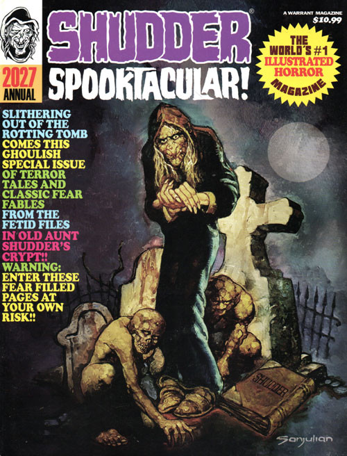 SHUDDER ANNUAL 2027 (SPOOKTACULAR!) - Magazine