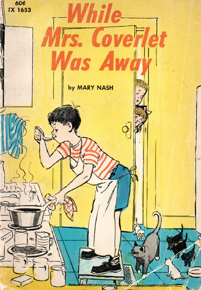 WHILE MRS. COVERLET WAS AWAY - Used Classic Scholastic Book
