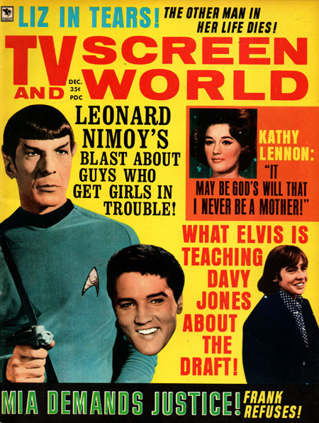 TV AND SCREEN WORLD (December 1967) - Magazine