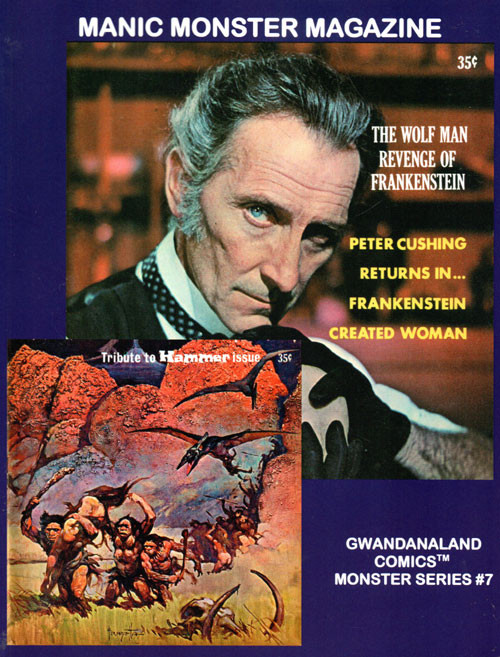 MANIC MONSTER MAGAZINE (First 3 issues of MONSTER MANIA from 1966-67) - Large Softcover Book