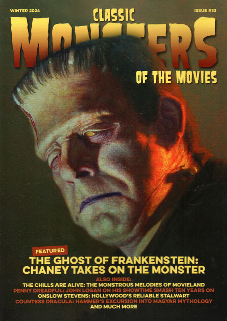 CLASSIC MONSTERS OF THE MOVIES #33 - Magazine