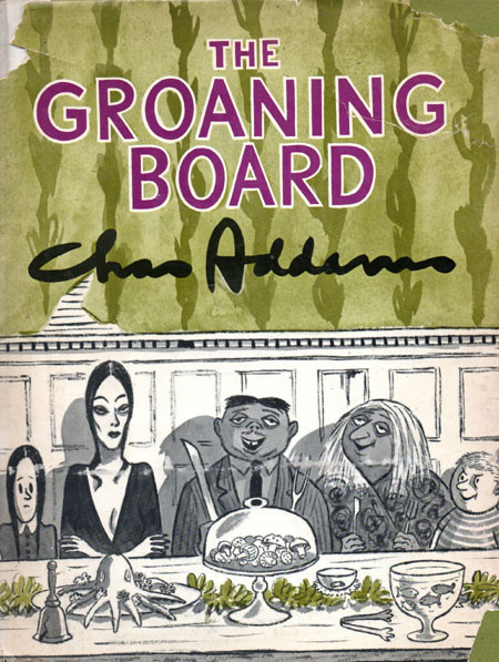 GROANING BOARD (THE ADDAMS FAMILY) - Large Hardback Book