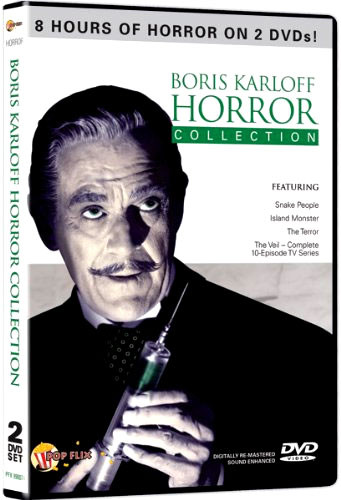 BORIS KARLOFF HORROR COLLECTION - DVD Set