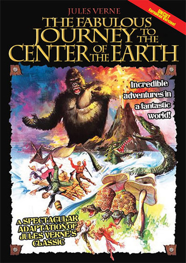 FABULOUS JOURNEY TO THE CENTER OF THE EARTH (1976) - DVD