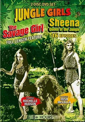 JUNGLE GIRLS (SAVAGE GIRL & SHEENA) - DVD Set