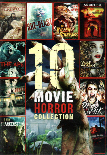 TEN MOVIE HORROR COLLECTION (2 disc set) - Used DVD
