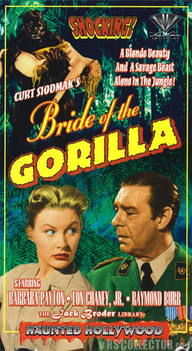 BRIDE OF THE GORILLA (1951) - VHS