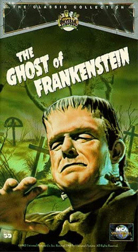 GHOST OF FRANKENSTEIN (1942) - Used VHS