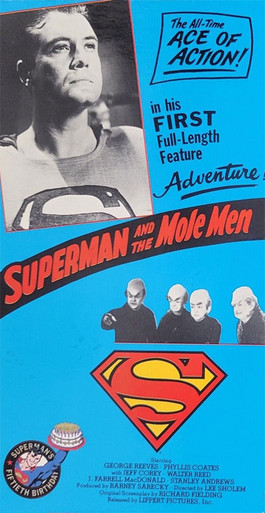 SUPERMAN AND THE MOLE MEN (1951) - Used VHS