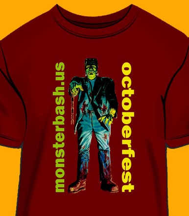 MONSTER BASH OCTOBERFEST FRANKENSTEIN - T-Shirt
