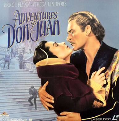ADVENTURES OF DON JUAN (1948) - Laser Disc