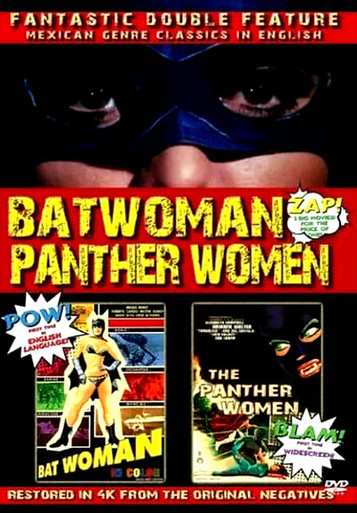 BATWOMAN (1968)/PANTHER WOMEN (1967) (Both in English!) - DVD